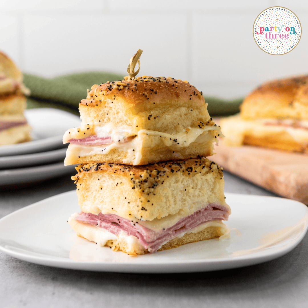 The *Best* Ham and Cheese Sliders