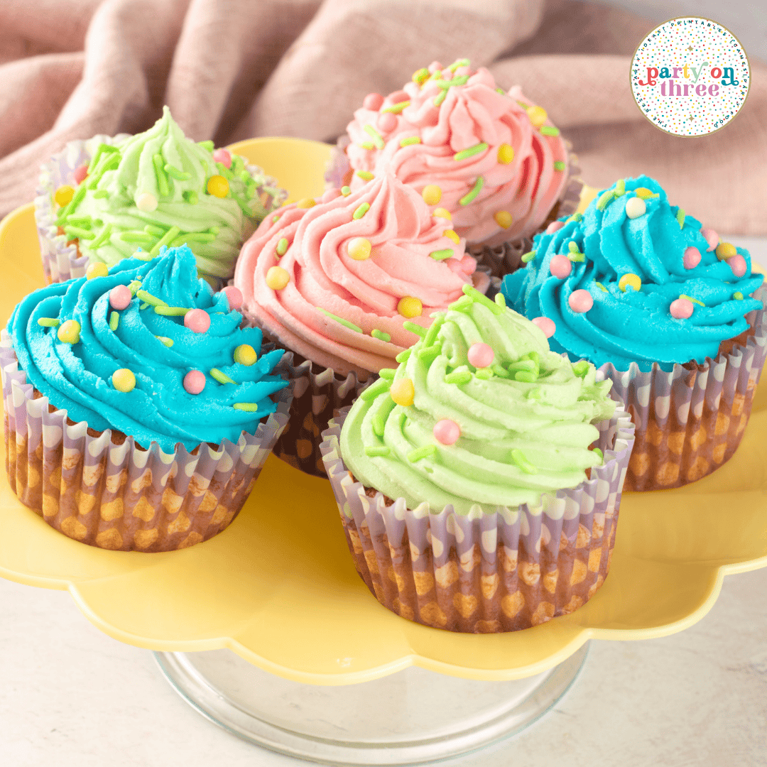 Easy Festive Easter Cupcakes
