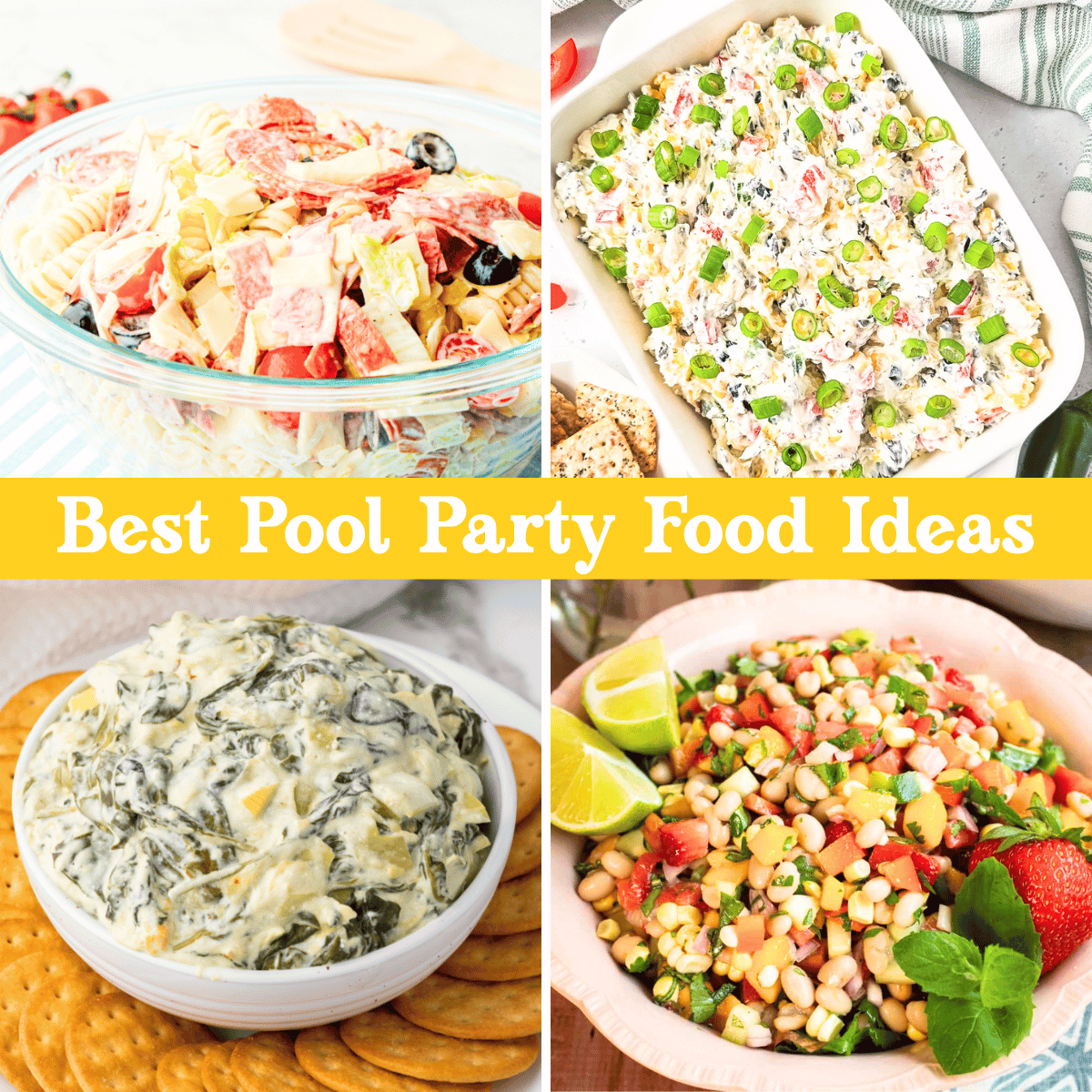 Best pool party food ideas