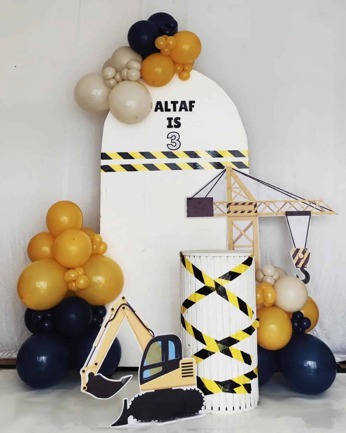 Altaf is Three Construction Decor