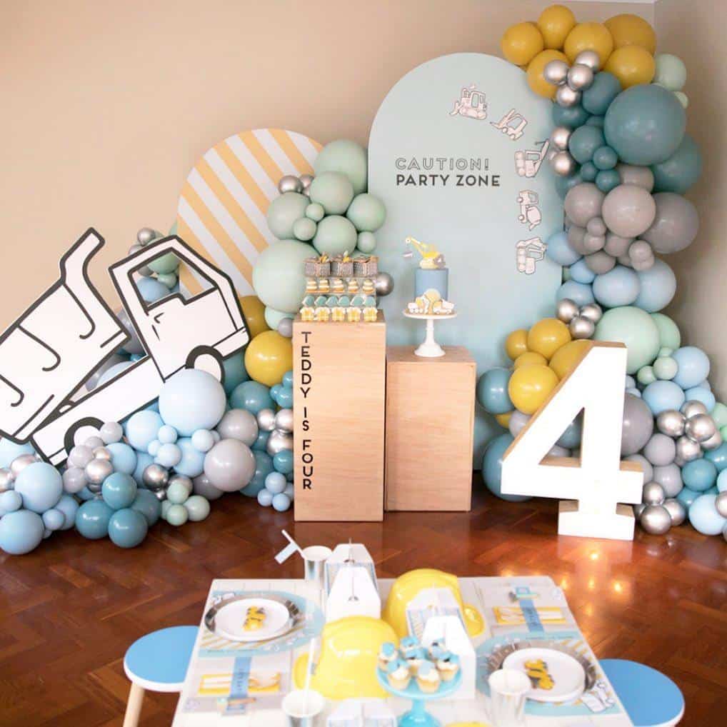 Caution! Party Zone Decor