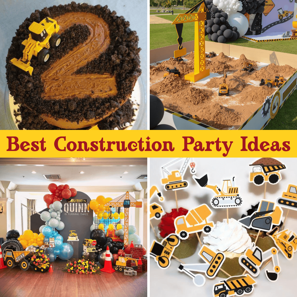 36+ *Fun* Construction Birthday Party Ideas to Recreate