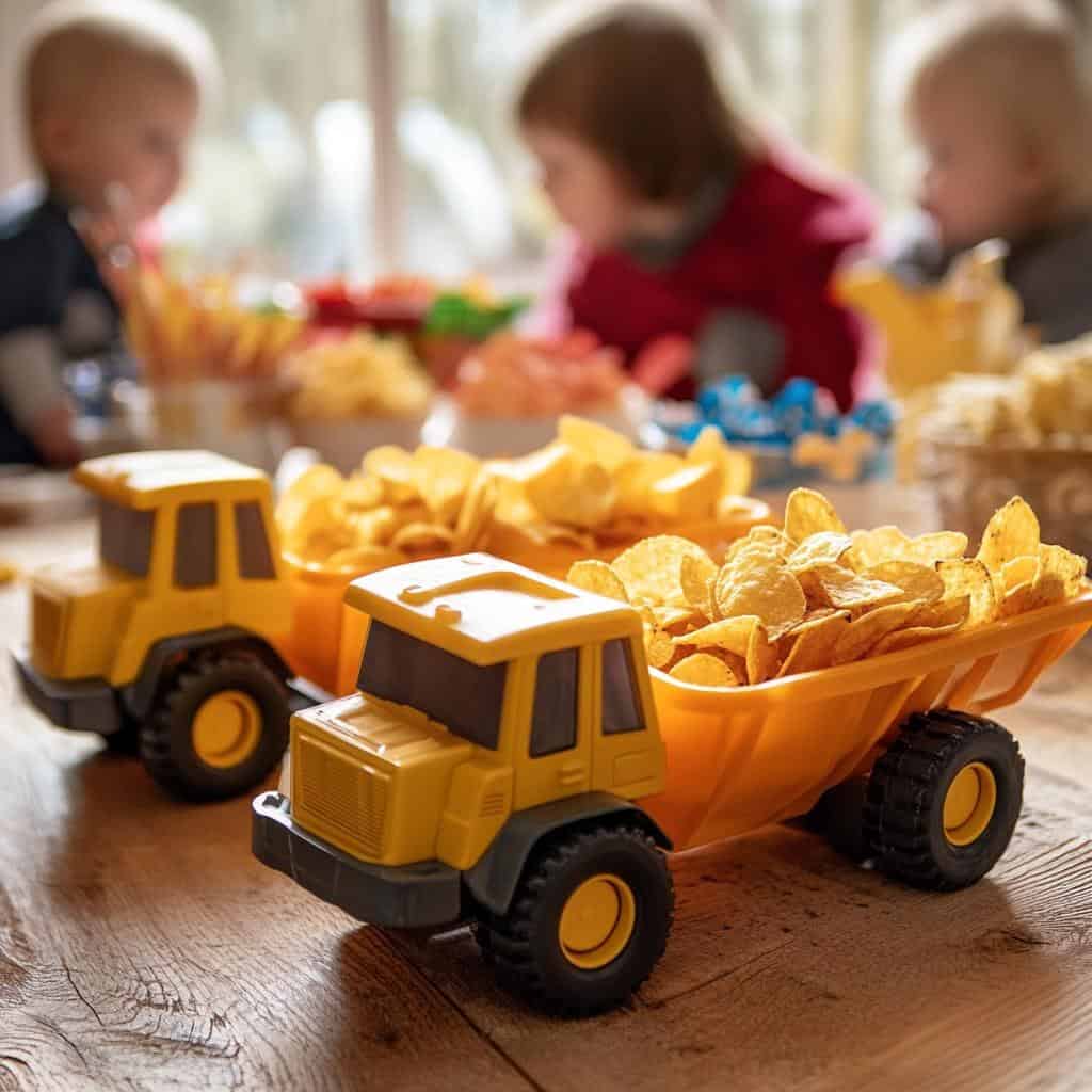 Construction Party Snack Trucks