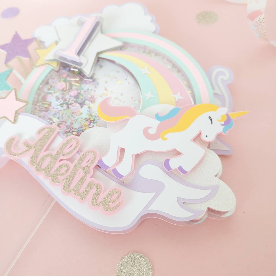 Custom Unicorn Party Invitation
