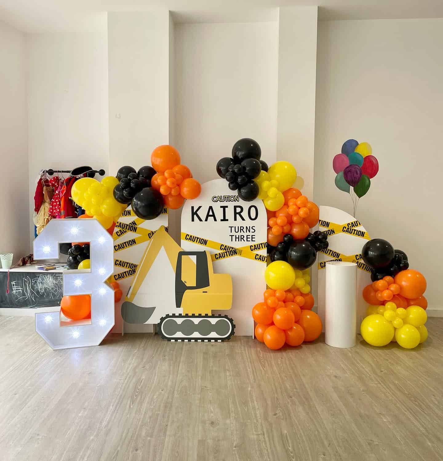 Kairo Turns Three Construction Party