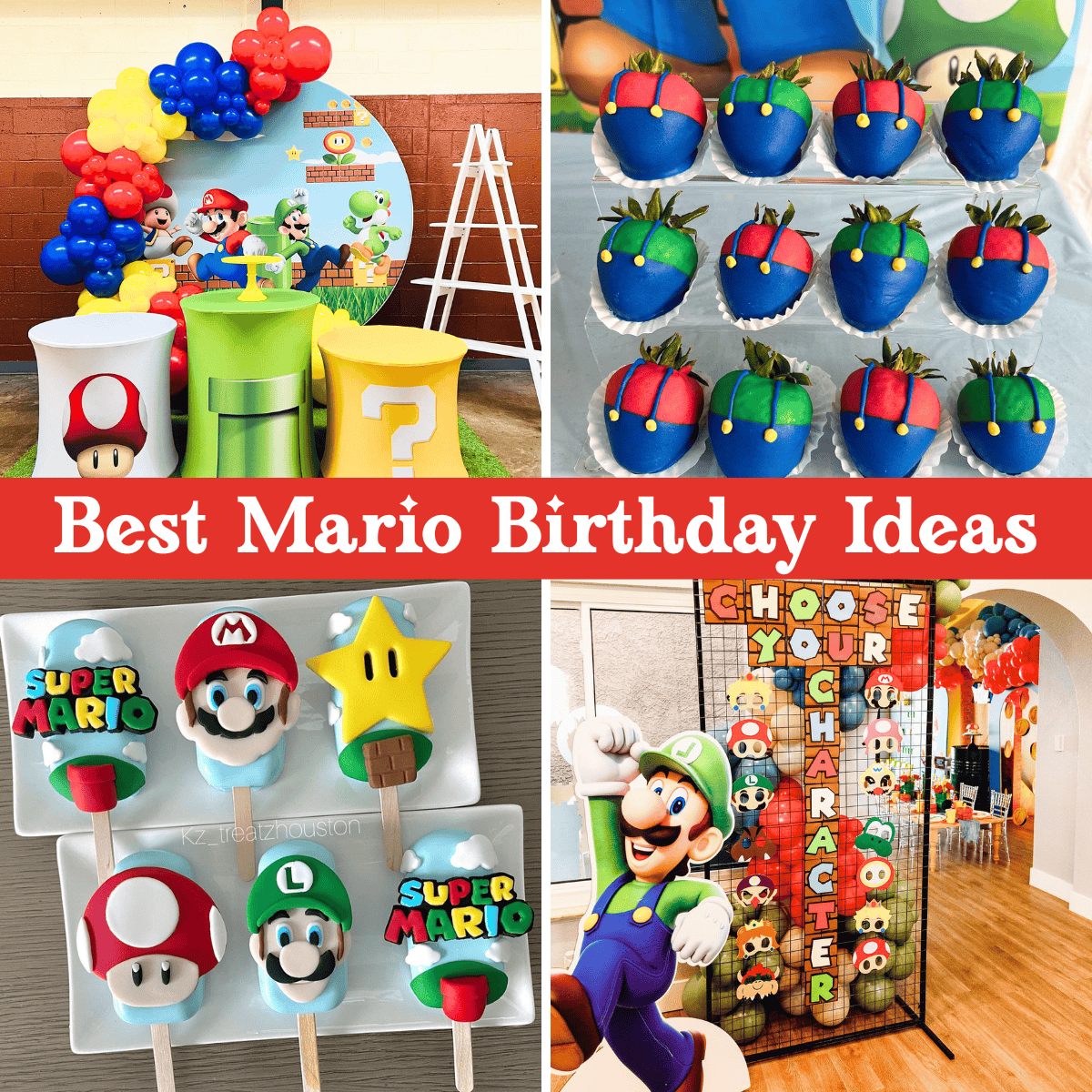 32+ *Brilliant* Super Mario Birthday Party Ideas (You Have to See!)