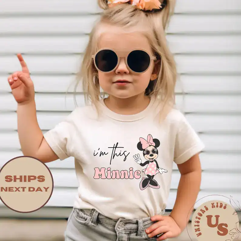 Minnie Mouse Birthday Girl Outfit Idea