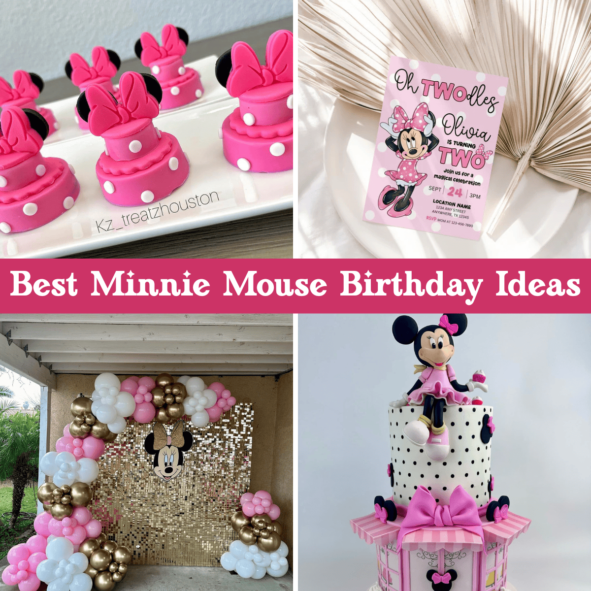 Bows, Polka Dots & Fun! 31+ Minnie Mouse Birthday Ideas You’ll Love