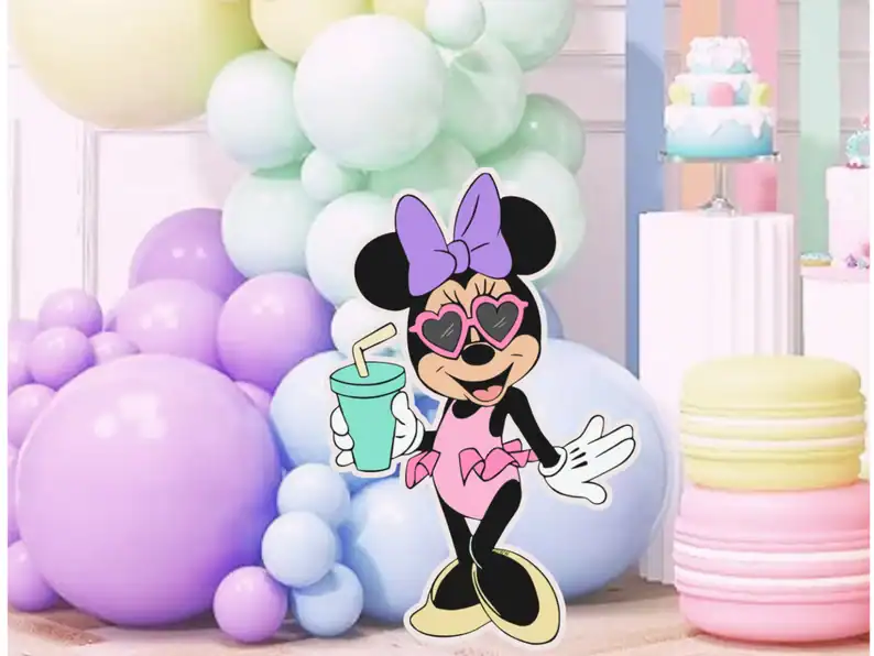 Minnie Summer Pastel Birthday Decor