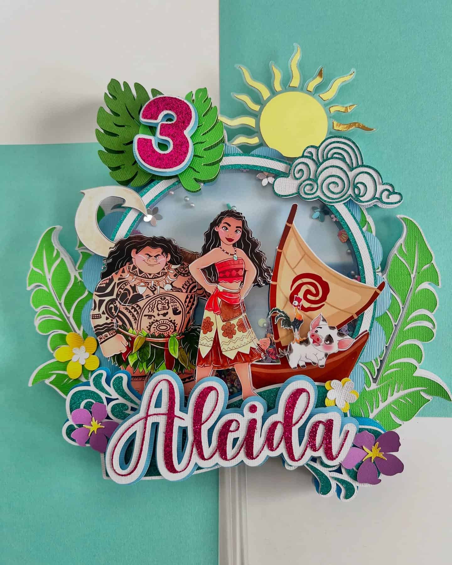 Moana and Maui Party Signage