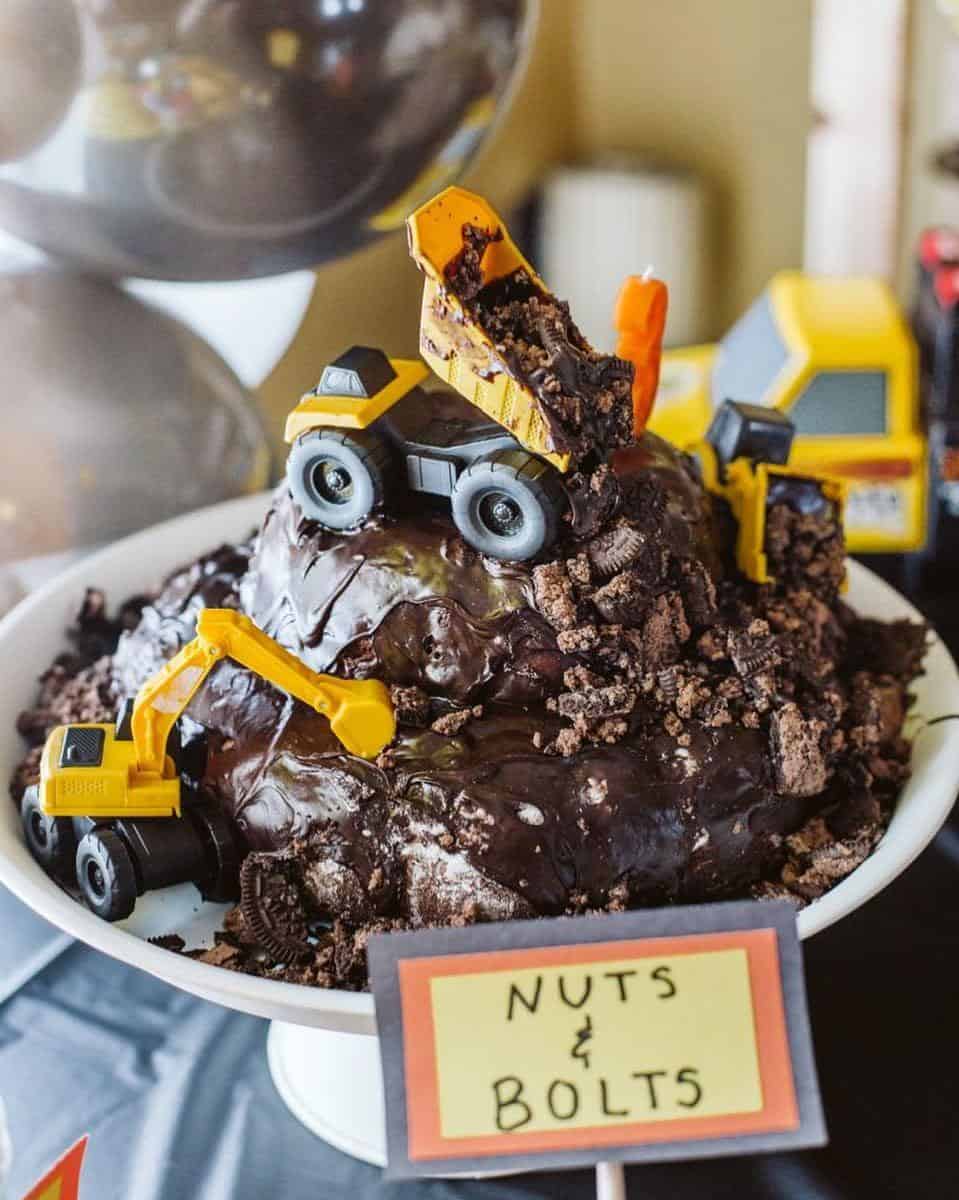 Nuts & Bolts Chocolate Cake
