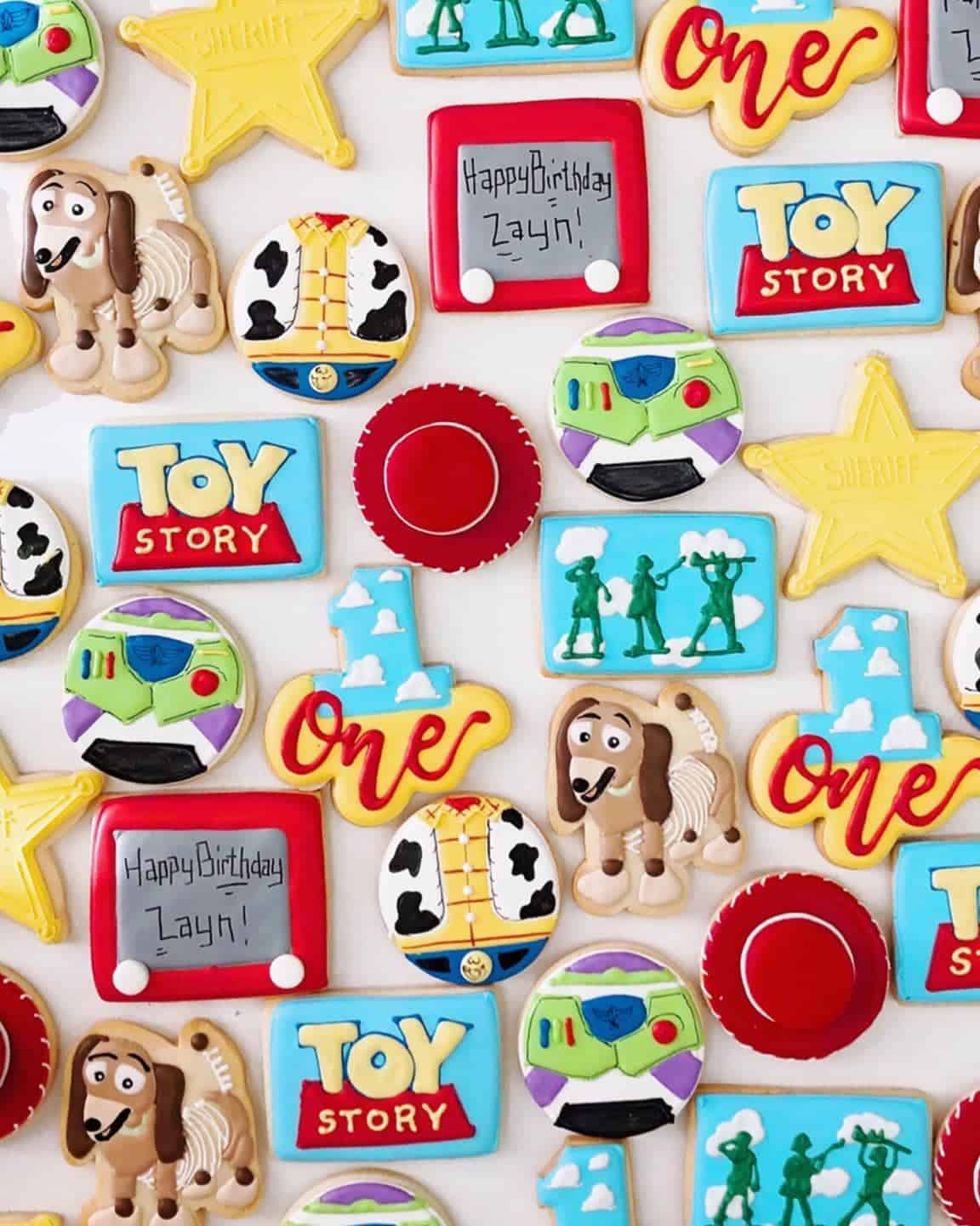 Toy Story Birthday Cookie Set