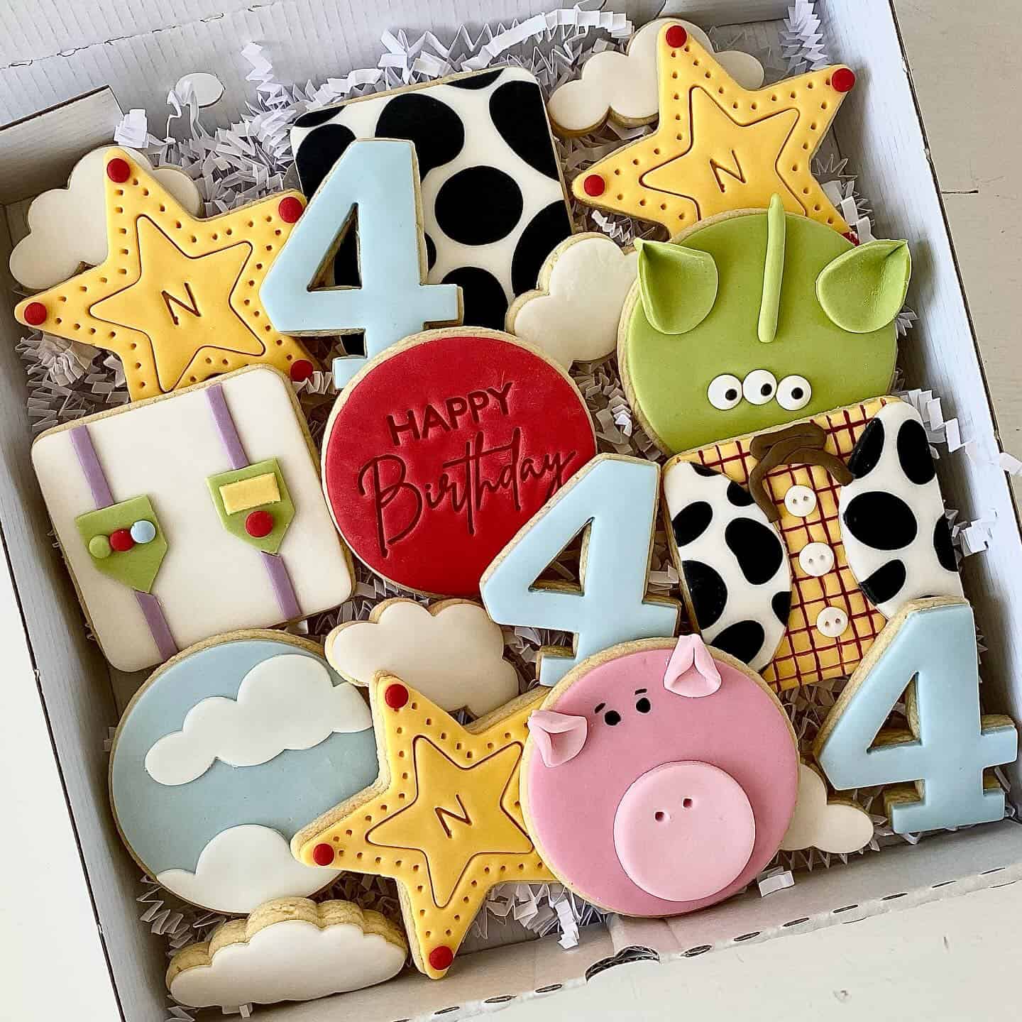Toy Story Character Sugar Cookies