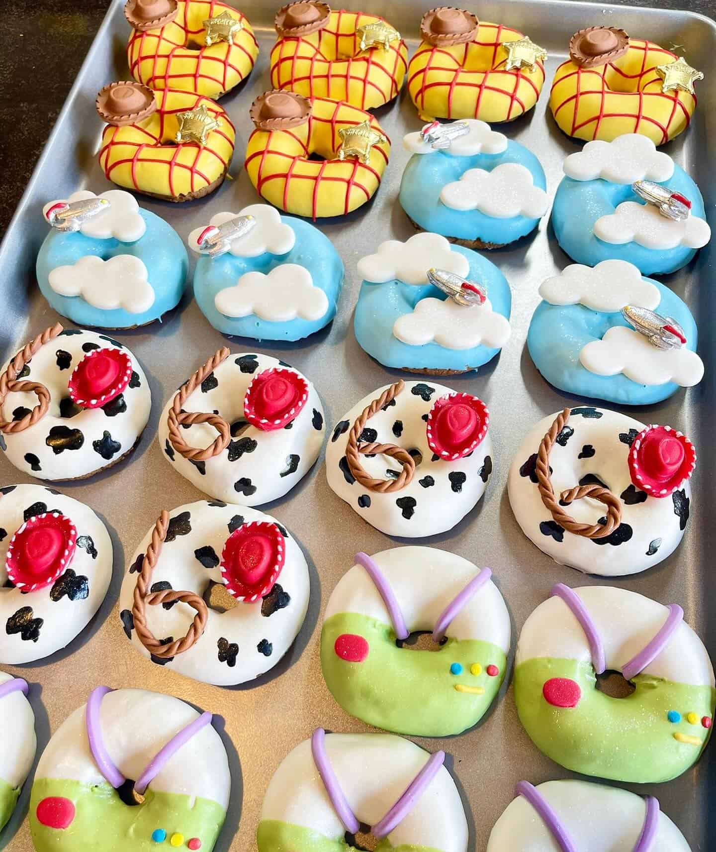 Toy Story-Themed Donuts