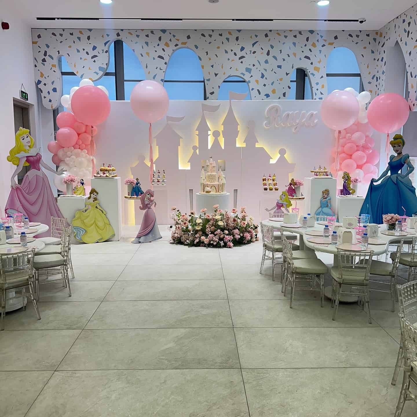 Elegant Princess Banquet Setup