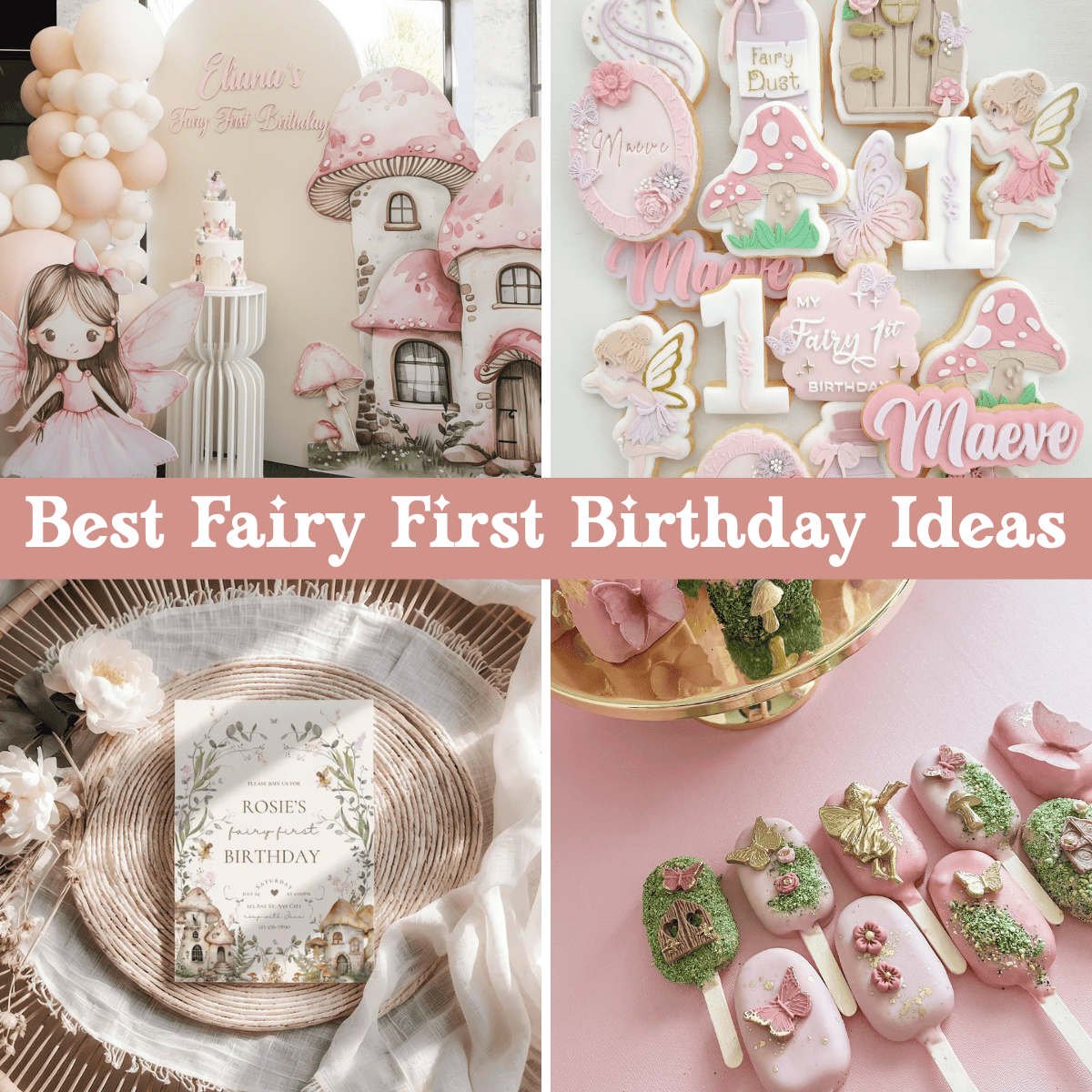 27+ Fairy First Birthday Party Ideas That Are *Pure Magic*