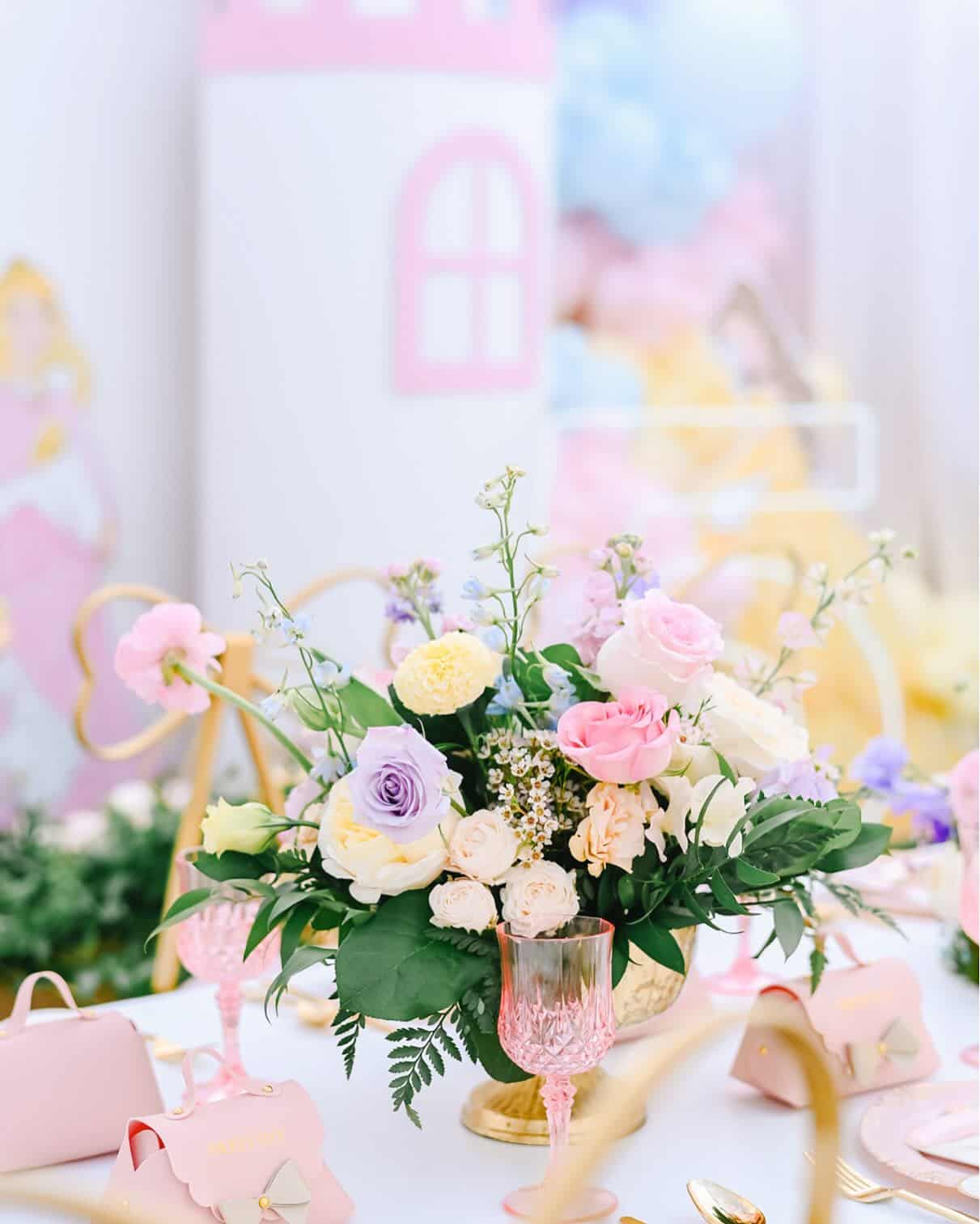 Floral Princess Centerpiece