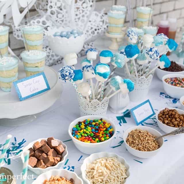Frozen Dessert Bar Idea
