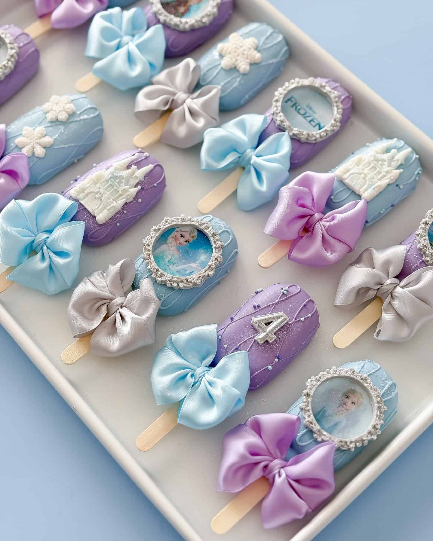 Frozen Themed Ice Cream Treats