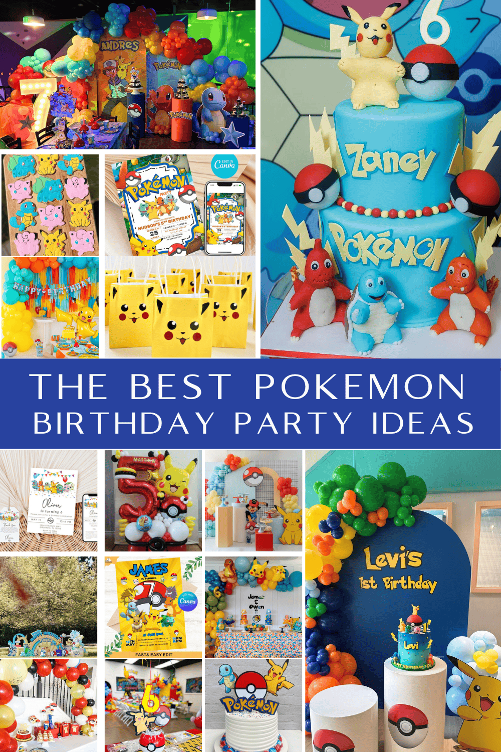 28+ Pokémon Birthday Party Ideas That Are Fun, Simple & *Totally ...
