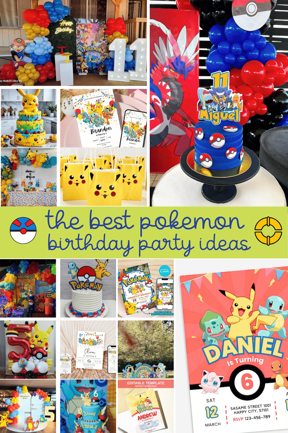 28+ Pokémon Birthday Party Ideas That Are Fun, Simple & *Totally ...