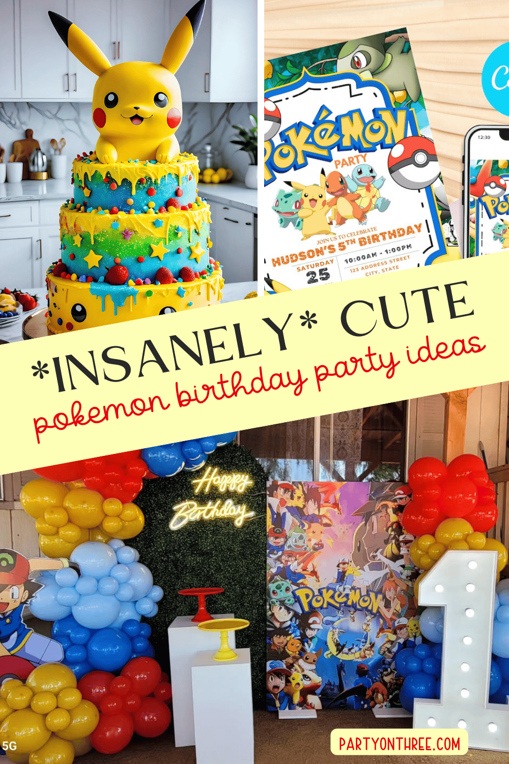 28+ Pokémon Birthday Party Ideas That Are Fun, Simple & *Totally ...