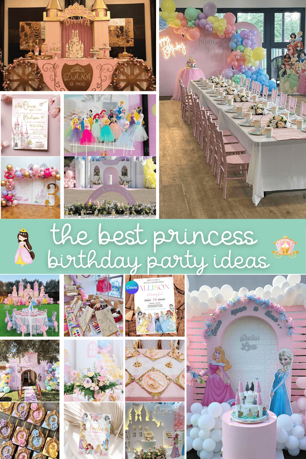 32+ *Dreamy* Princess Birthday Party Ideas Fit for Your Little Queen ...