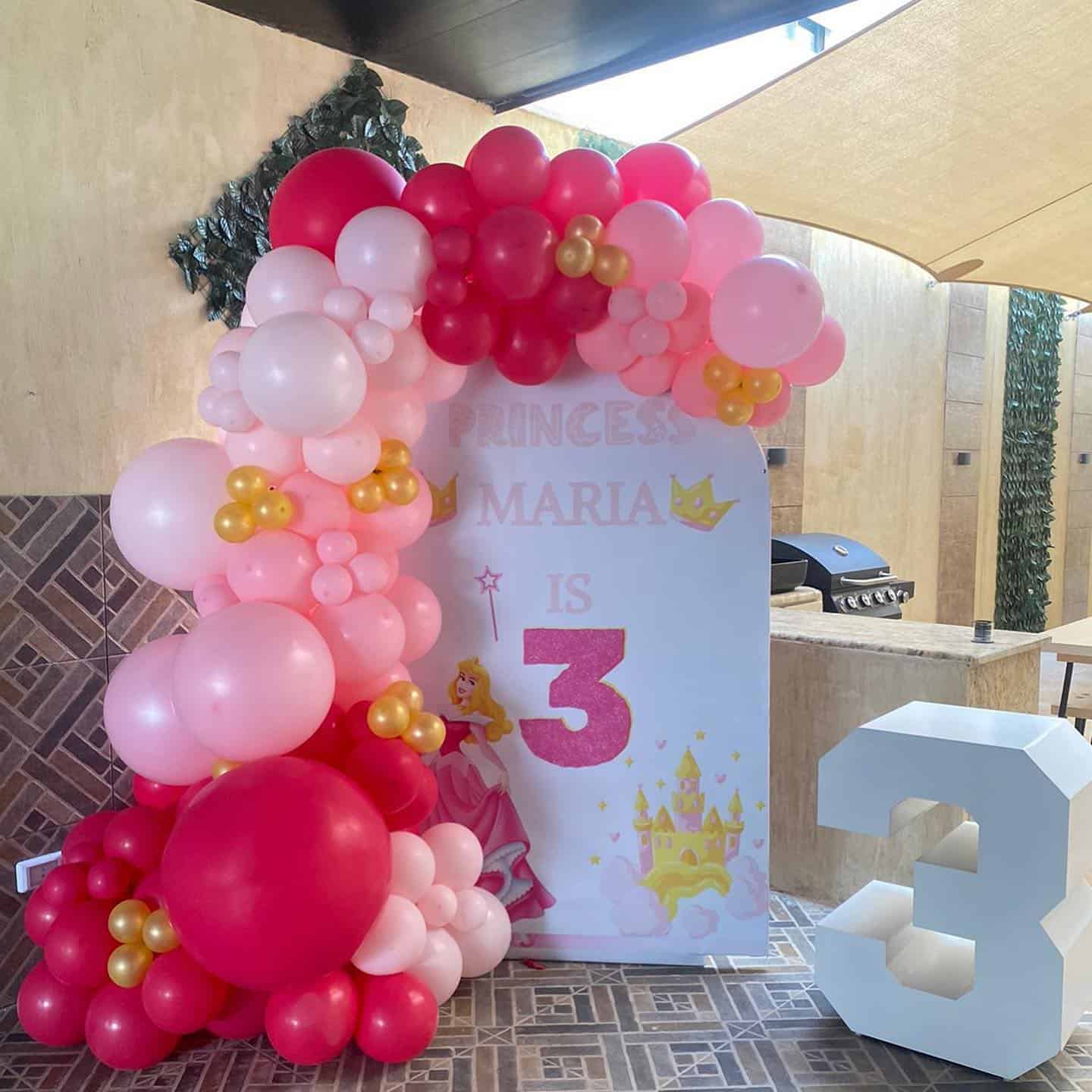 Princess Birthday Welcome Sign