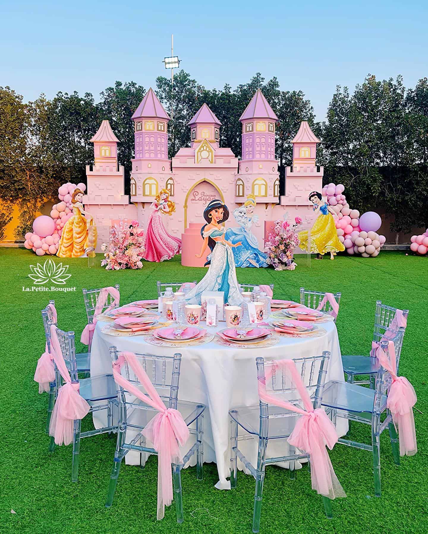 Princess Castle Photo Backdrop
