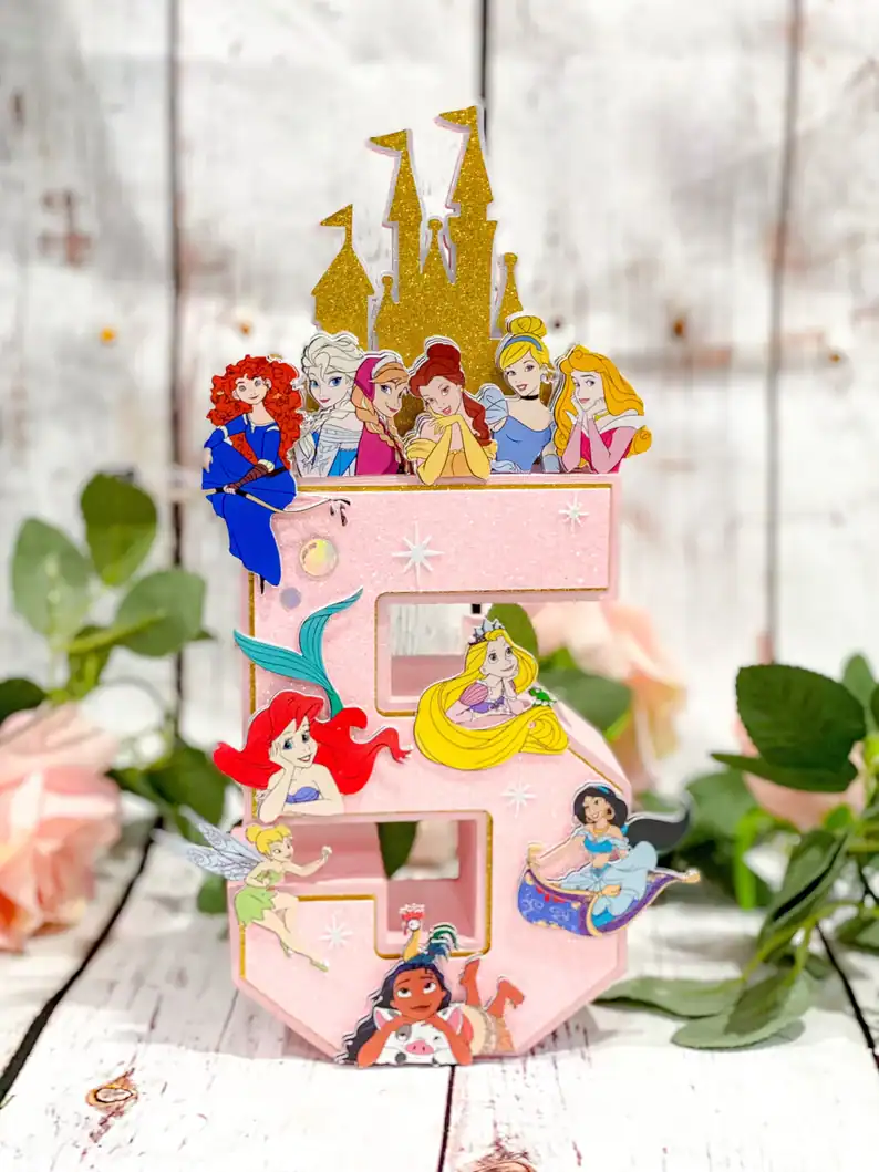Princess Number Five Centerpiece