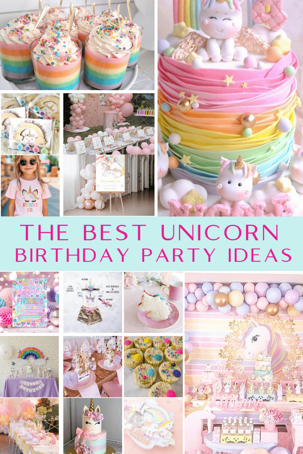33+ of the Most *Magical* Unicorn Birthday Party Ideas - Party on Three