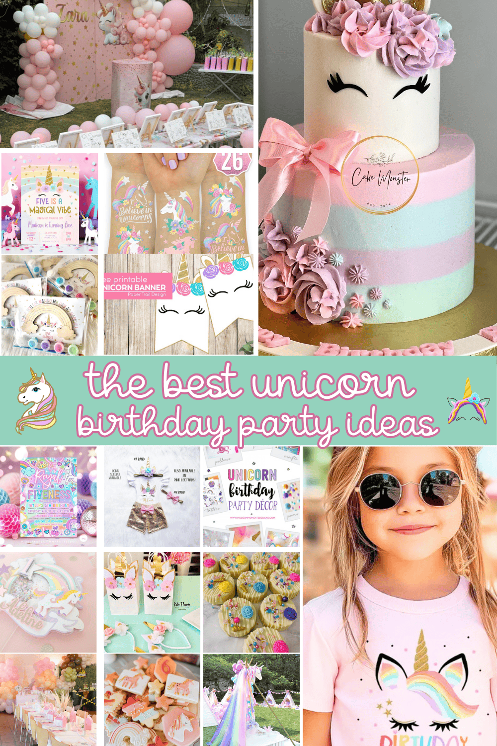 33+ of the Most *Magical* Unicorn Birthday Party Ideas - Party on Three
