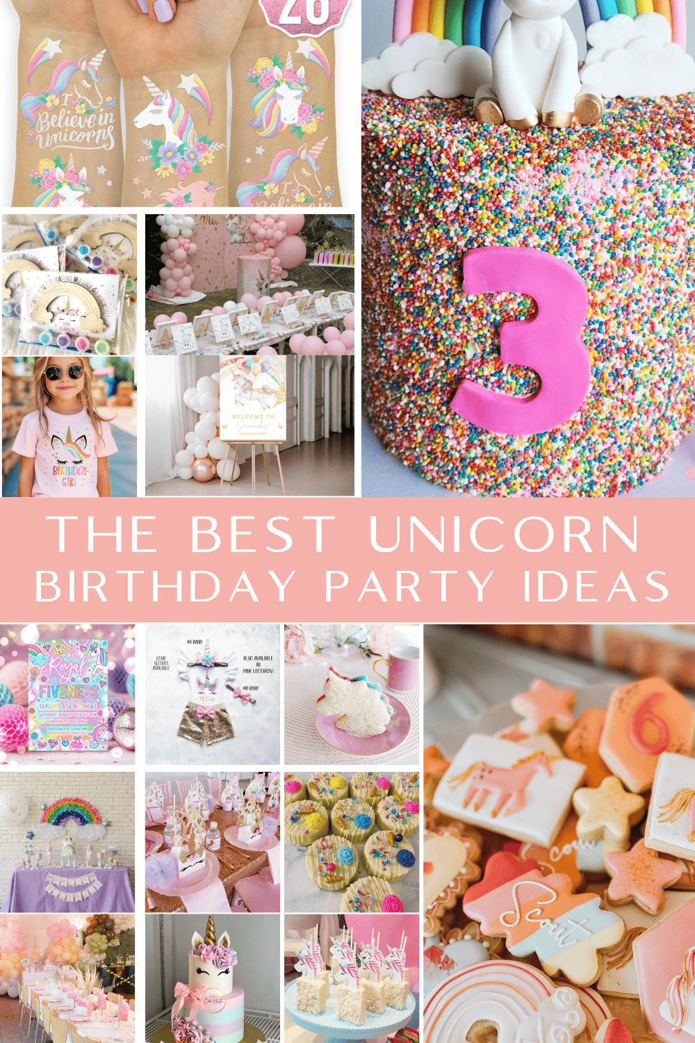 33+ of the Most *Magical* Unicorn Birthday Party Ideas - Party on Three