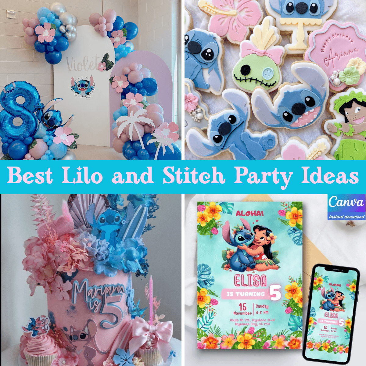 27+ Lilo and Stitch Birthday Party Ideas Kids Will Love!