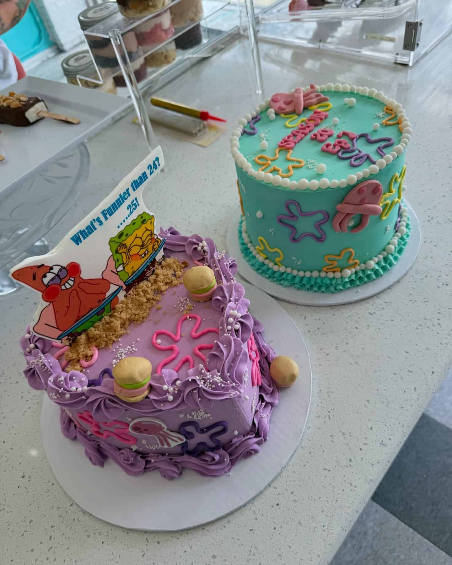 Spongebob “What’s Funnier Than 24” Cakes