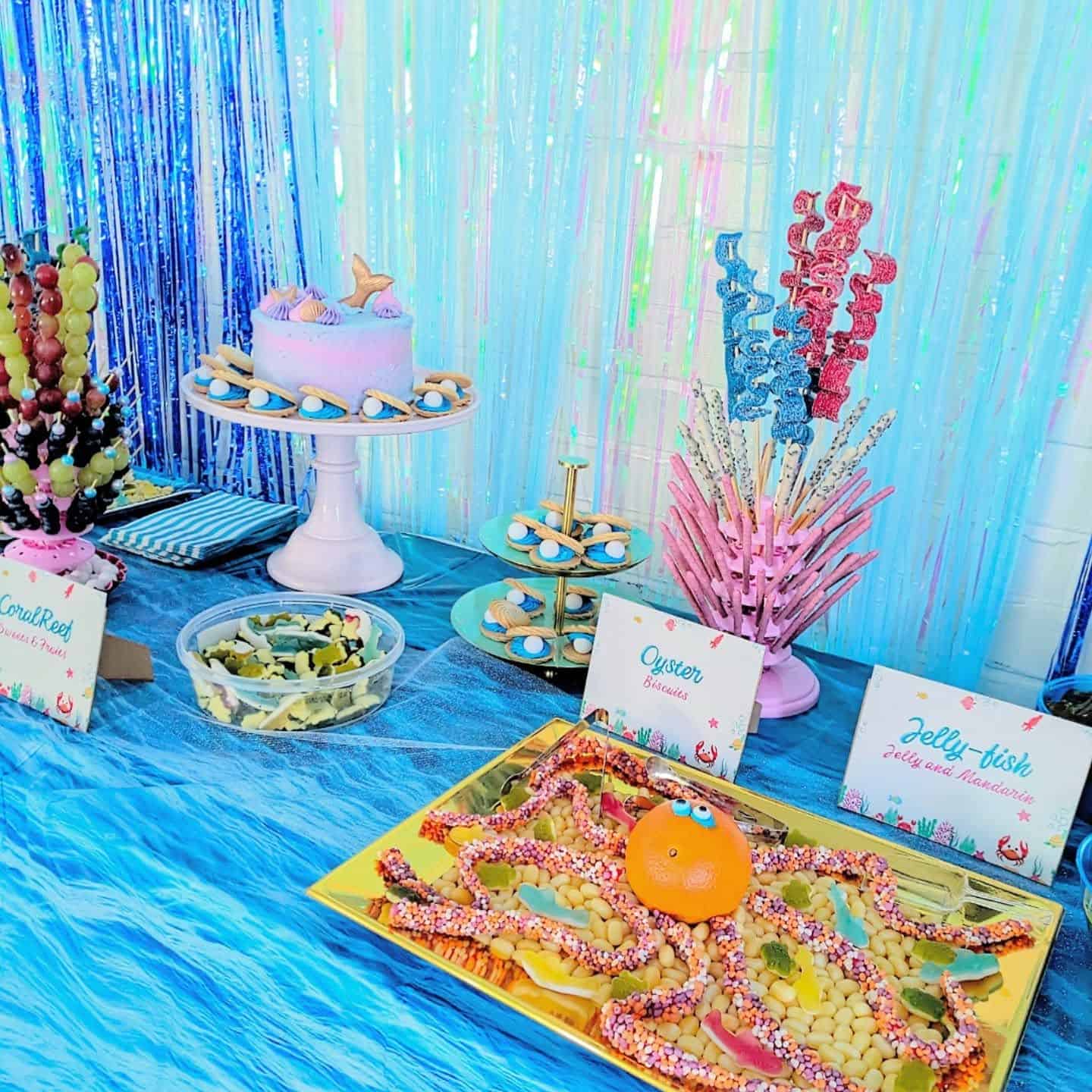 Under the Sea Dessert Table