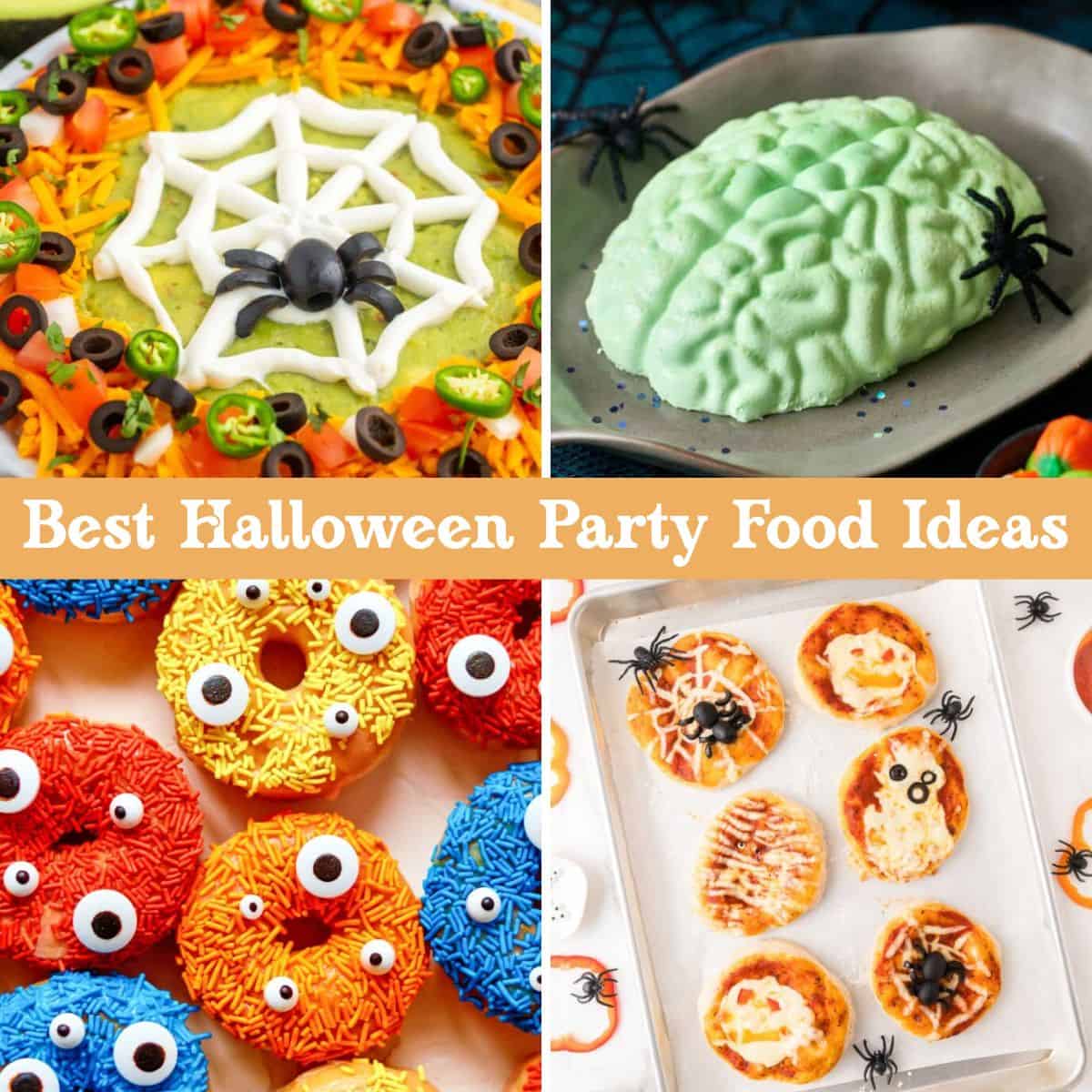 38+ *Easy* and Fun Halloween Party Food Ideas for Kids and Adults