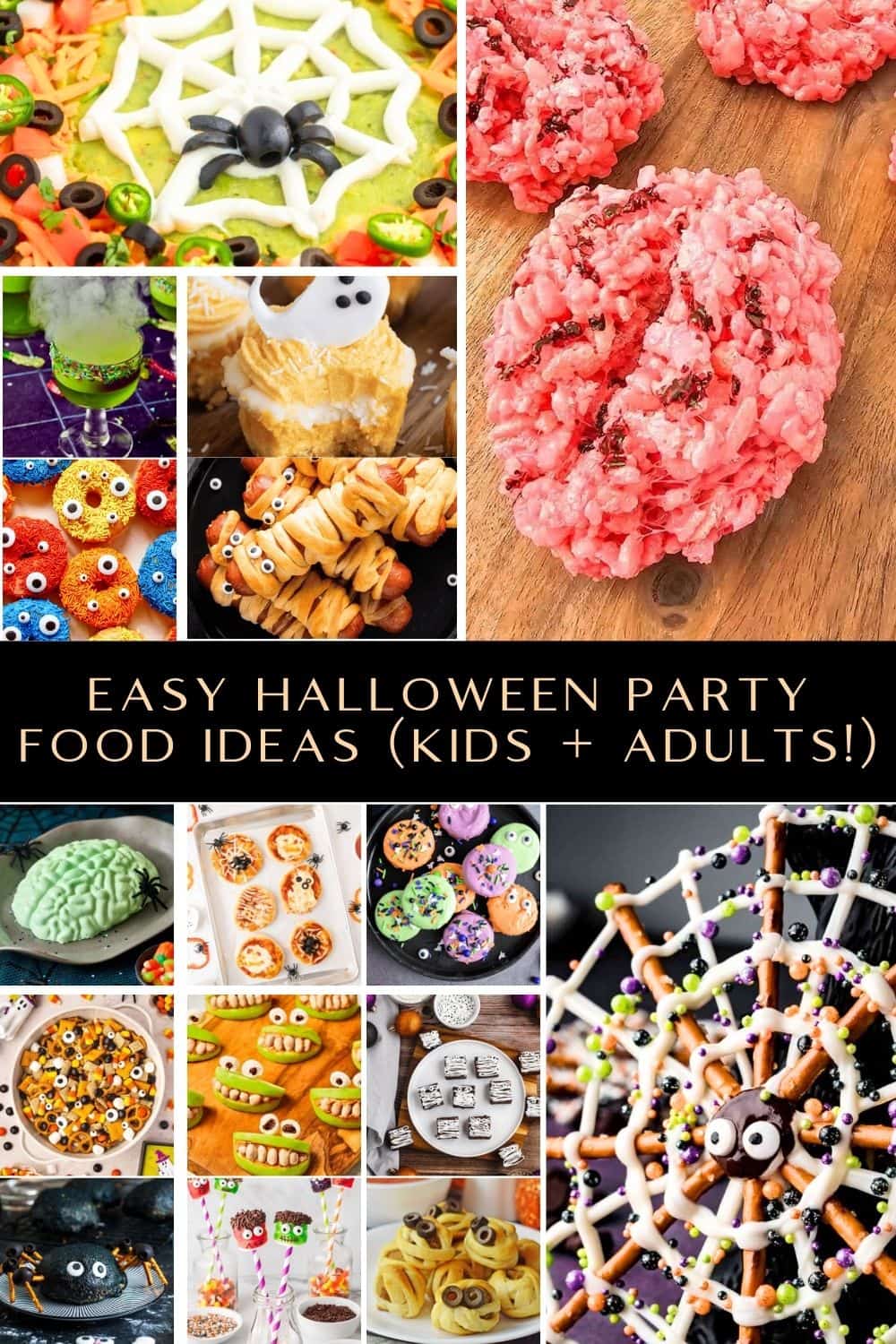 38+ *Easy* and Fun Halloween Party Food Ideas for Kids and Adults ...
