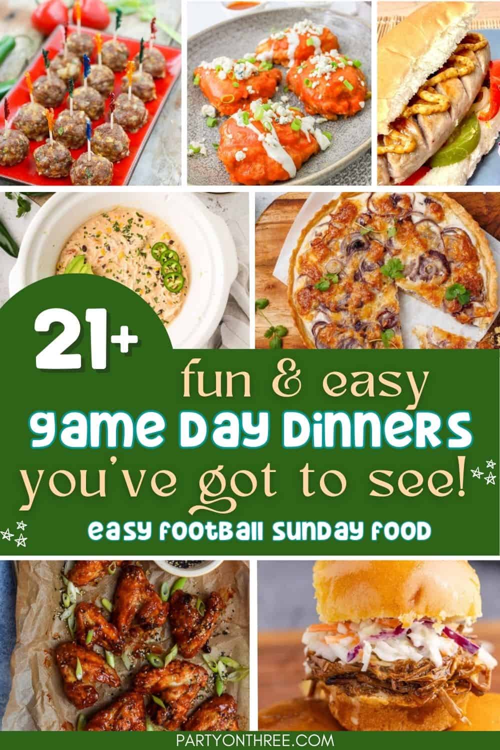 21 Best Game Day Dinners That Are EASY Party On Three 21-best-game-day-dinners-that-are-easy-party-on-three