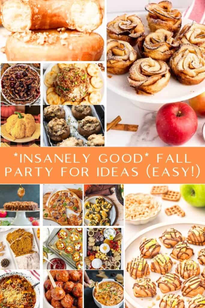 59+ *Must Try* Fall Party Food Ideas to Make This Season! - Party on Three