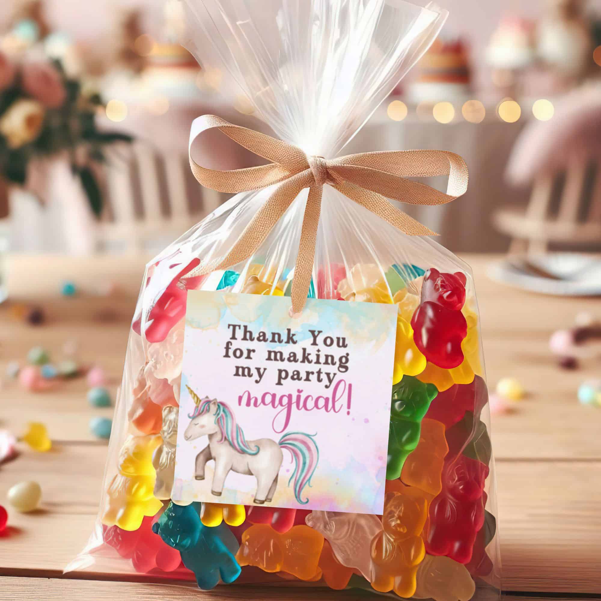 Unicorn Birthday Party Printables Bundle - Editable with Canva - Image 7