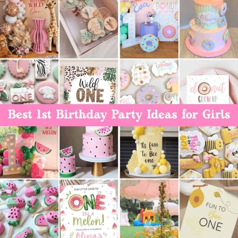 25+ *Cutest* 1st Birthday Party Ideas for Girls