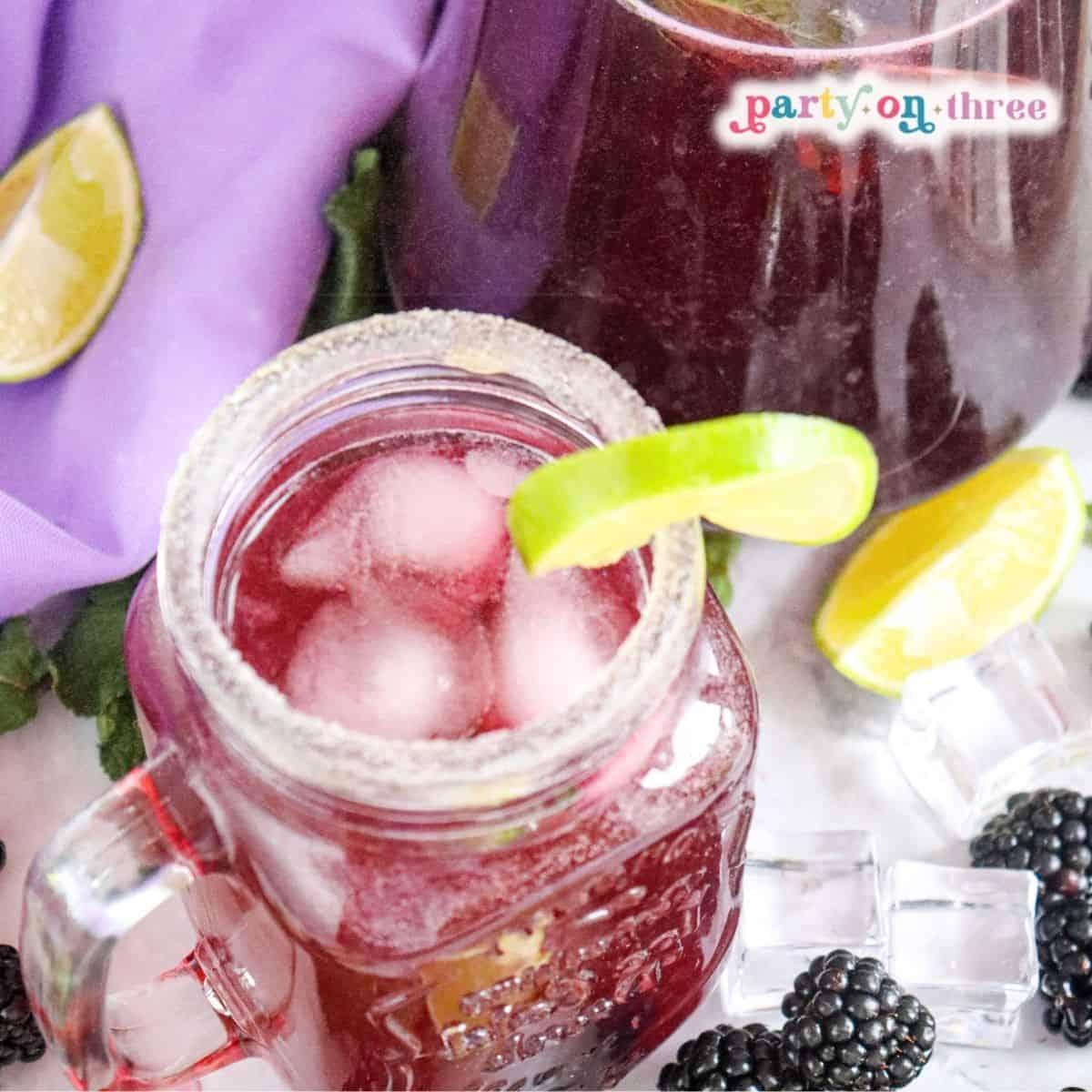 Blackberry Mojito (Includes Mocktail Recipe)