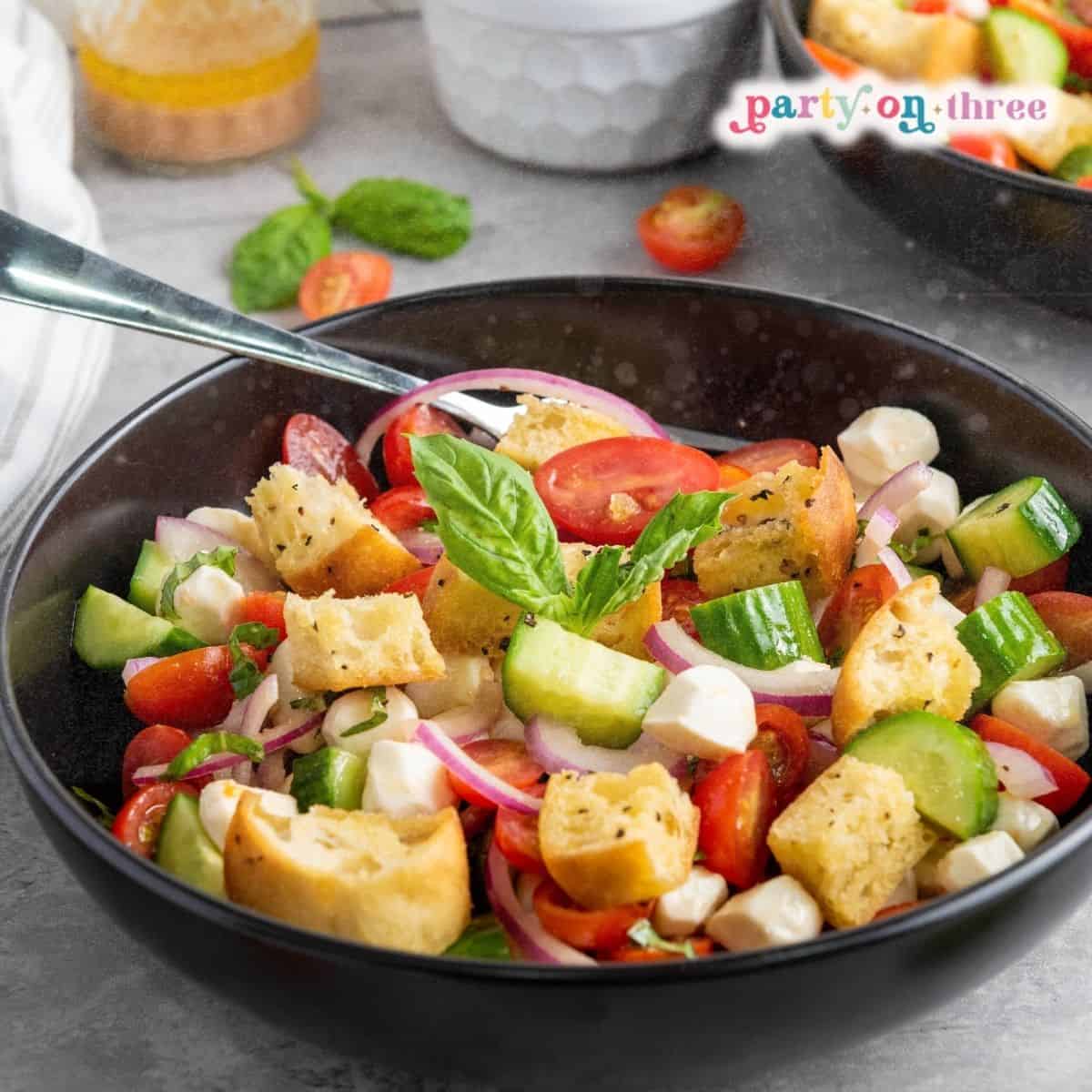 Traditional Panzanella Salad