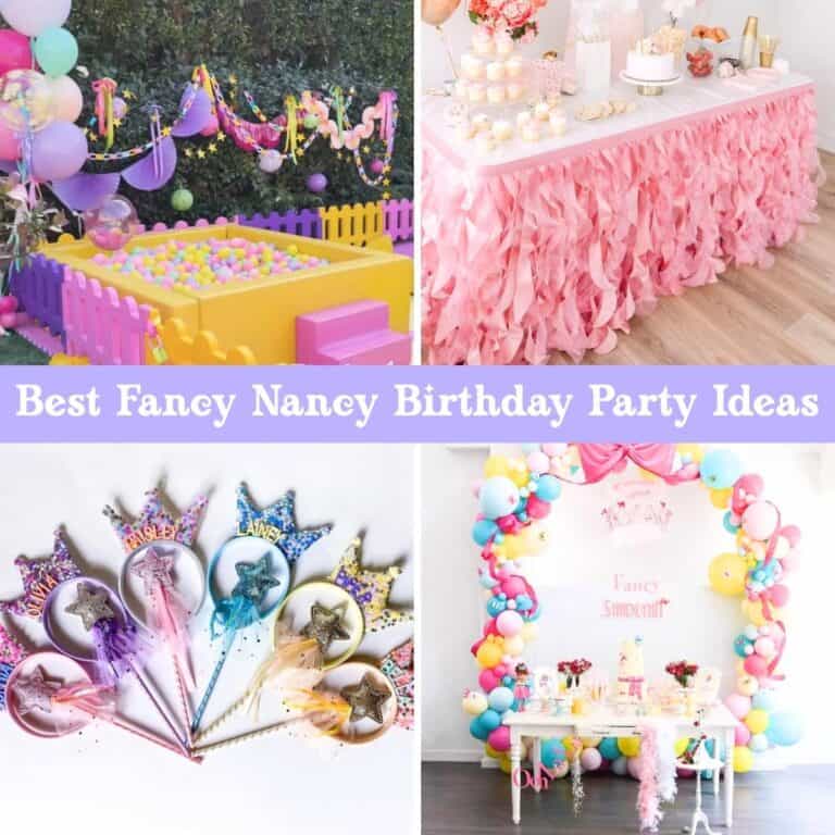 The *Cutest* Fancy Nancy Birthday Party Ideas