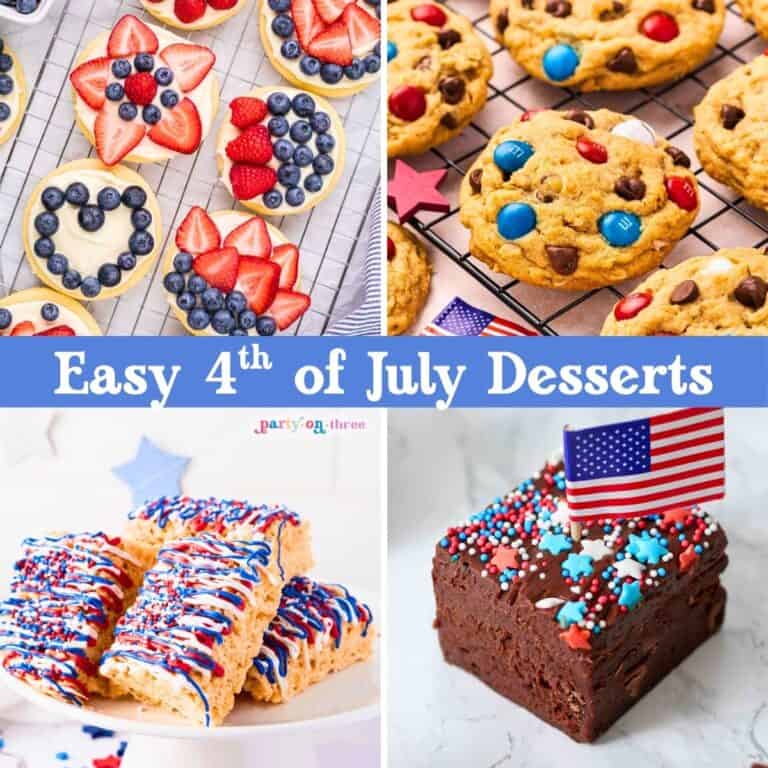 The Best 4th of July Desserts for a Crowd (Easy + Festive!)