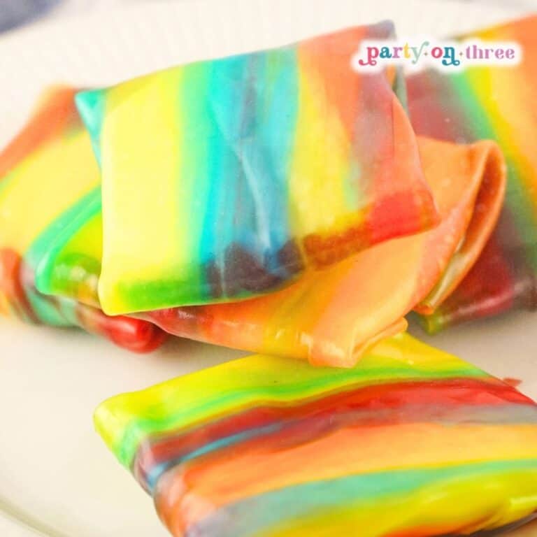 Fruit Roll Ups with Ice Cream (Viral TikTok Recipe)