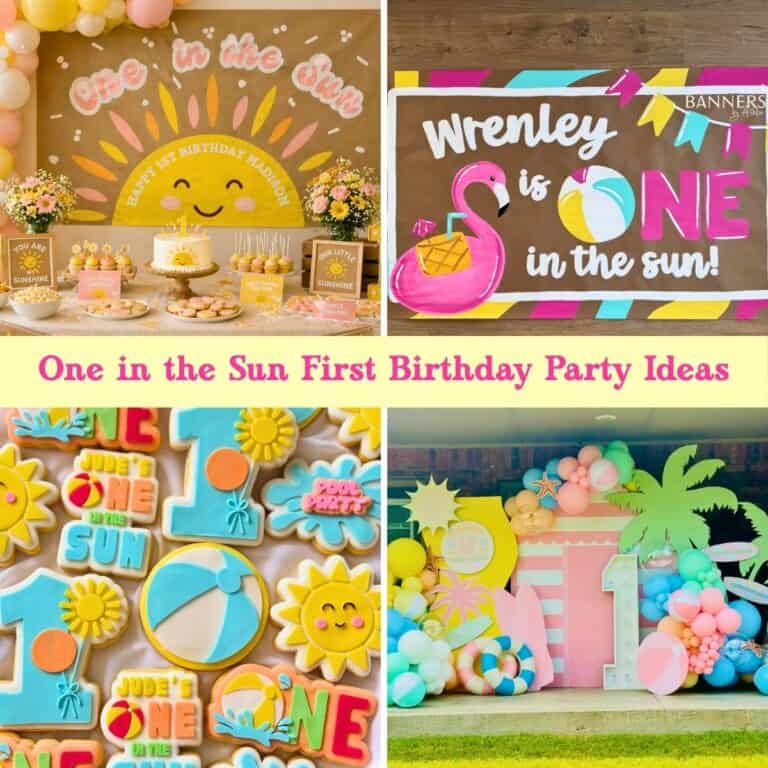 One in the Sun: The *Cutest* First Birthday Party Ideas You’ll Want to Steal