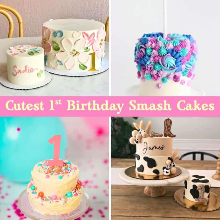 The *Cutest* Little Smash Cakes You Have Ever Seen for Babie’s First Birthday