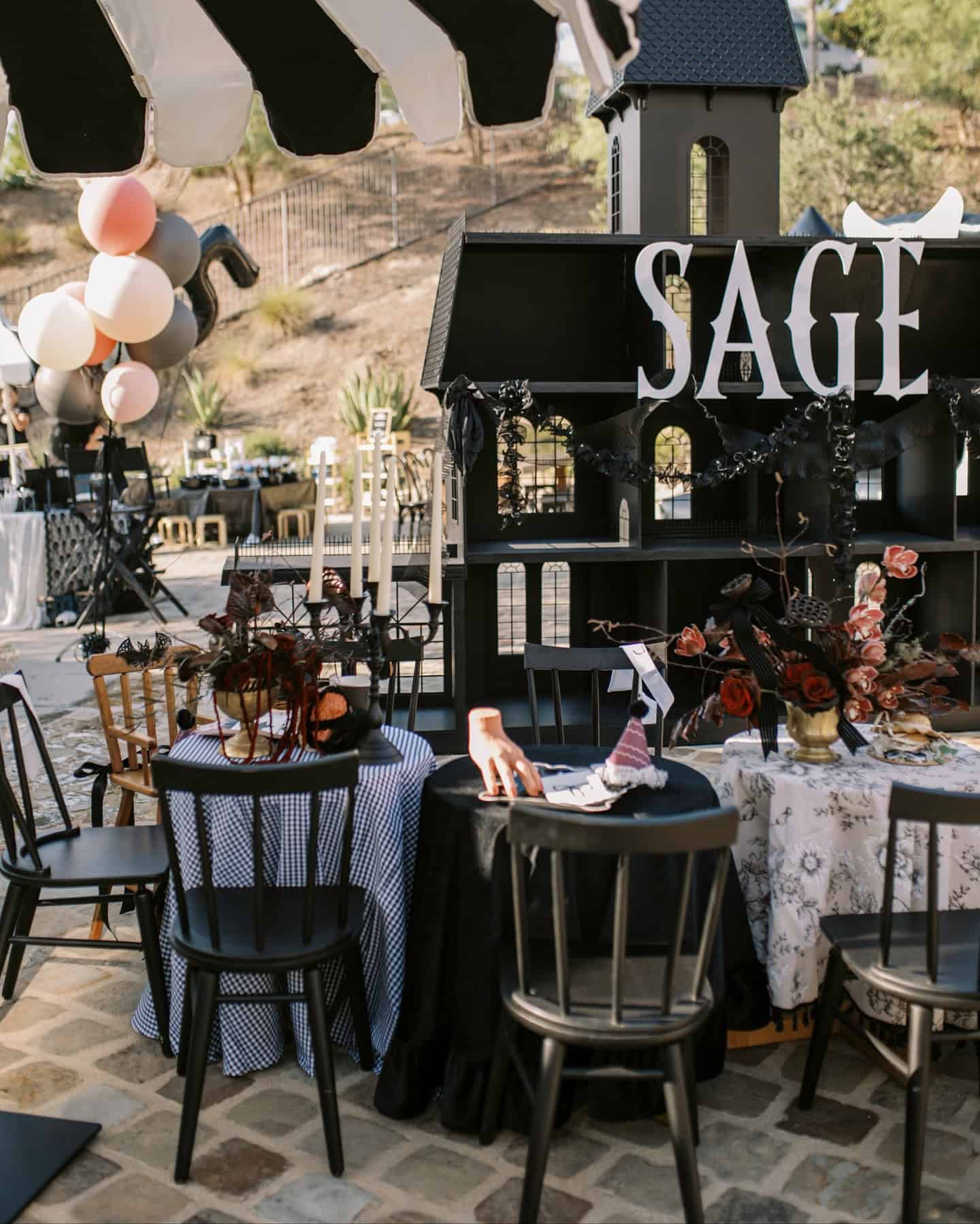 A Haunted Mansion Dessert Table Sets The Scene
